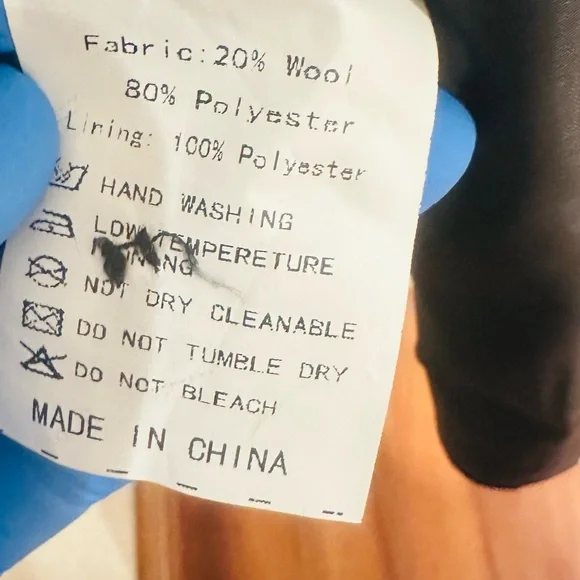 Unisex Houndstooth Pattern Black and White. - Picture 13 of 13